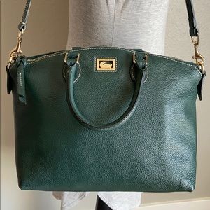 Dooney and Bourke Dillen Satchel Ivy Green